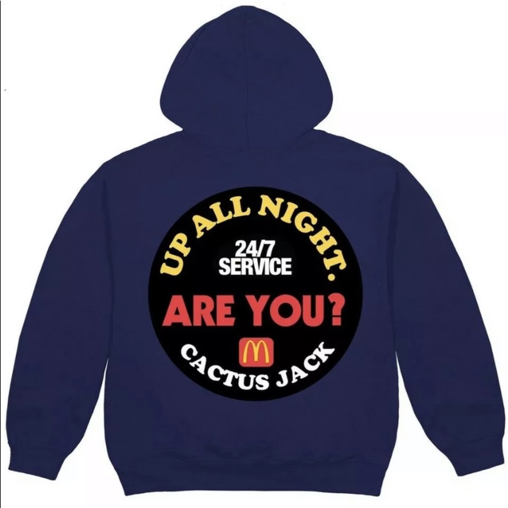 Travis Scott X McDonald’s Up All Night  Hoodie